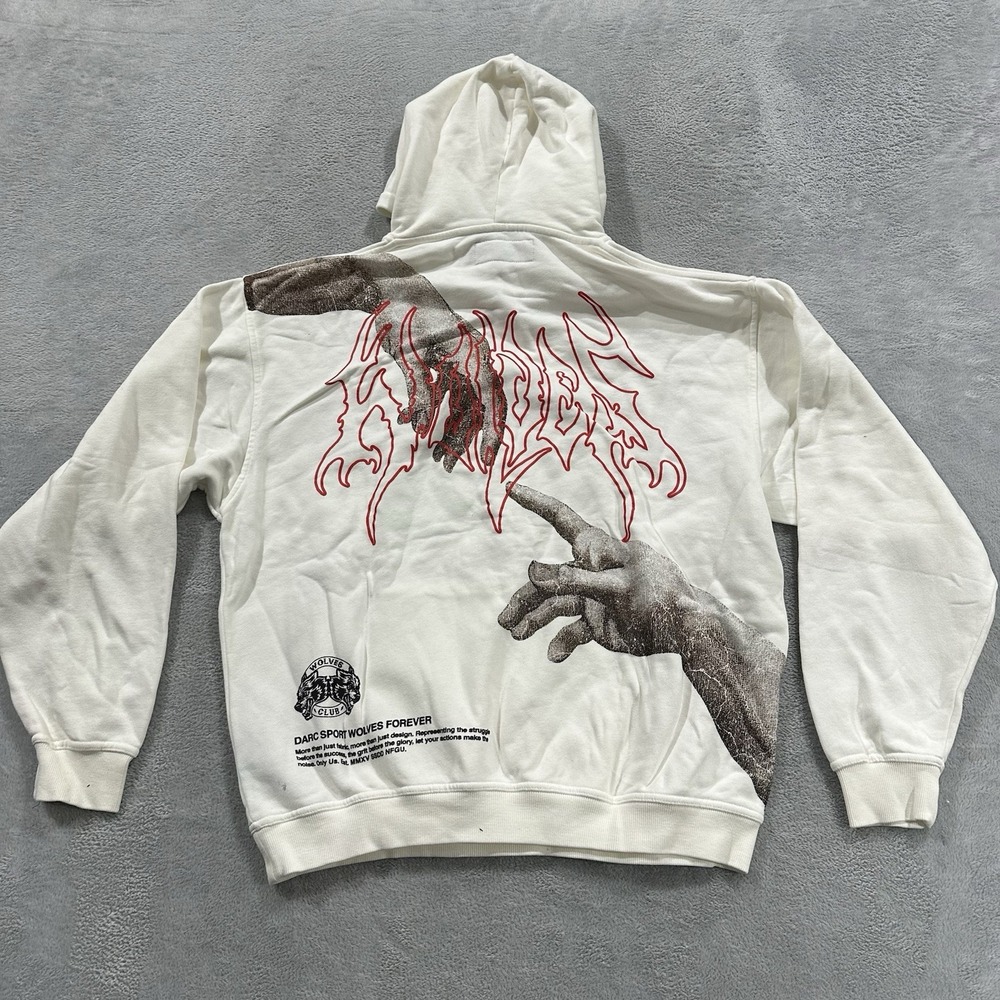 Darc Sport Wolves Creator V2 Pierce Hoodie Men's L Logo Red Tag Limited 1/500